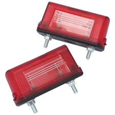 2x Kennzeichenleuchte