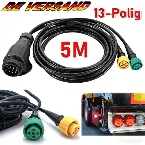 Polig kabelsatz stecker - 13-polig,